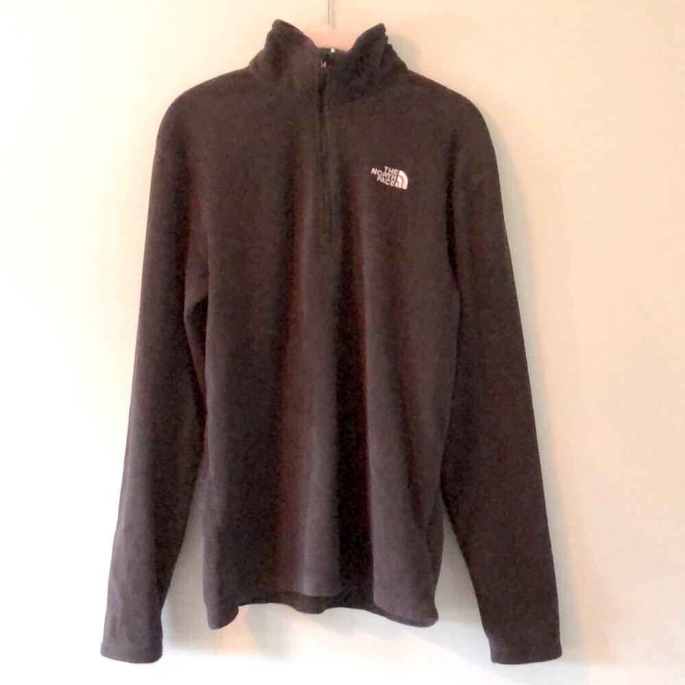 NORTH FACE🎉HOST PICK🎉Polartek Classic|Charcoal Grey HalfZip Fleece - Picture 3 of 8